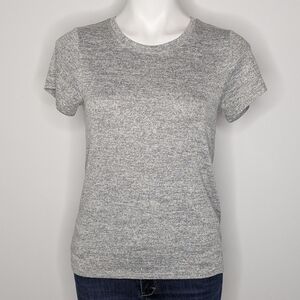 Market & Spruce Grey Lightweight Knit T Shirt XS